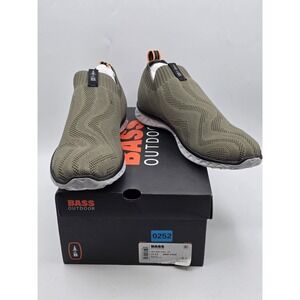 BASS OUTDOOR Men's HEX Knit Pull ON Hiking Shoe, Black,‎ Sz 9.5 M